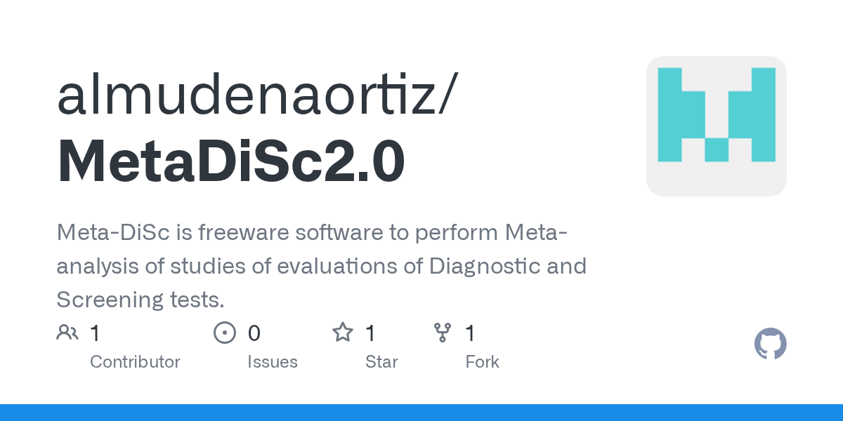 GitHub almudenaortiz/MetaDiSc2.0 MetaDiSc is freeware software to