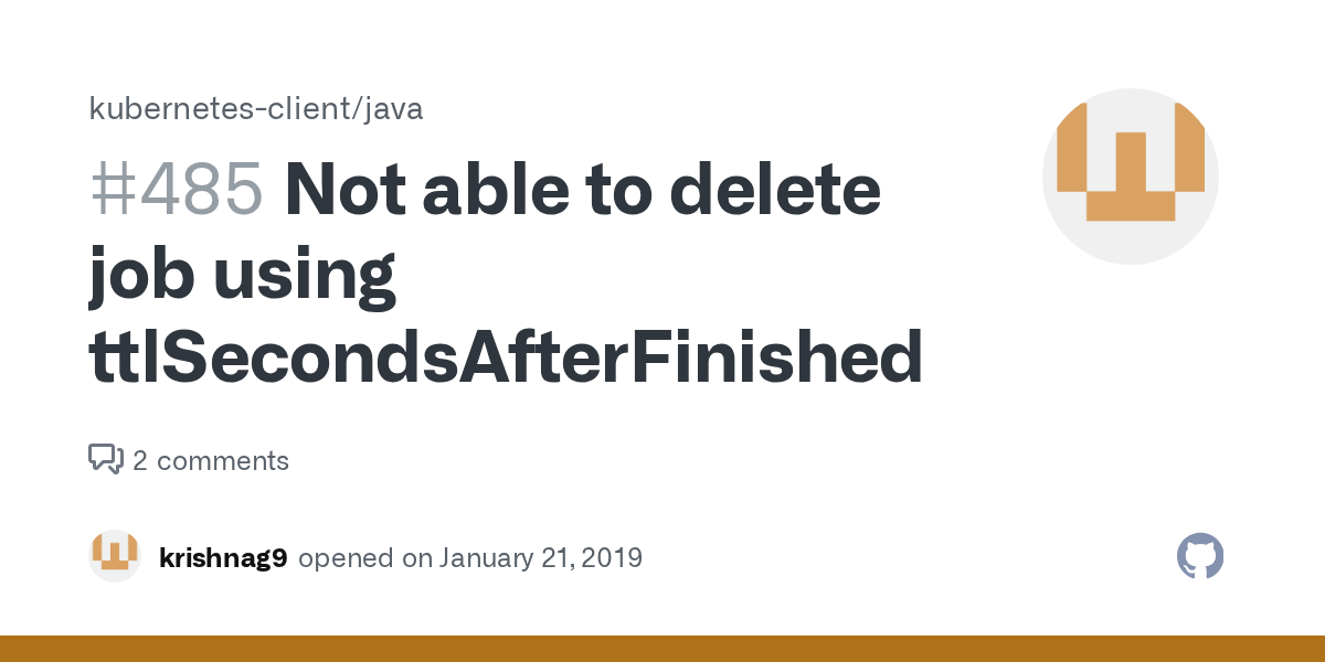 Not able to delete job using ttlSecondsAfterFinished · Issue 485