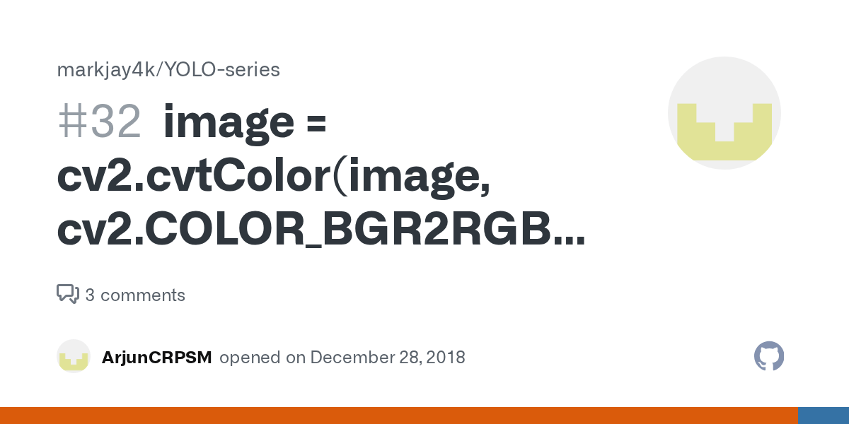 image = cv2.cvtColor(image, cv2.COLOR_BGR2RGB) cv2.error OpenCV(3.4.4) /io/opencv/modules