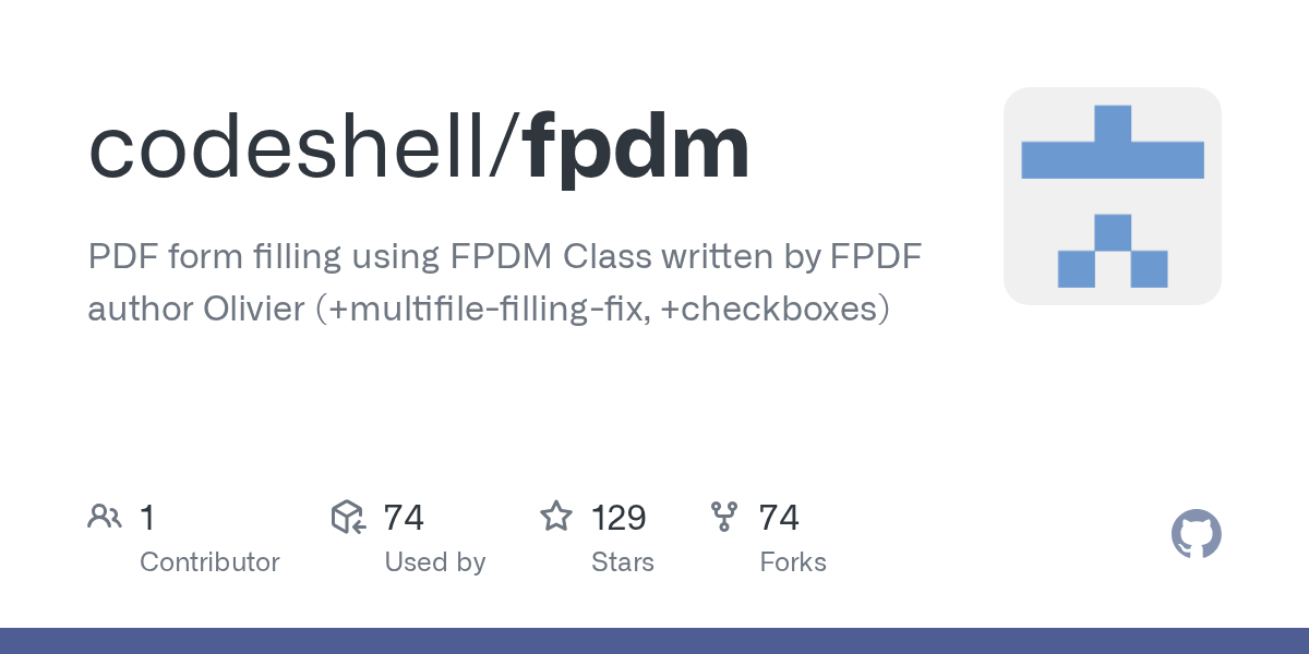 fpdm/template.pdf at master · codeshell/fpdm · GitHub