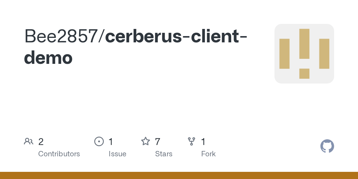 GitHub - Bee2857/cerberus-client-demo