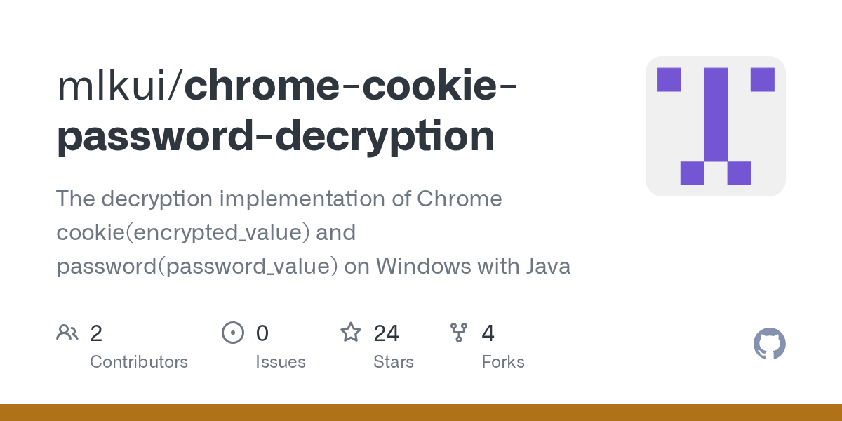 GitHub mlkui/chromecookiepassworddecryption The decryption