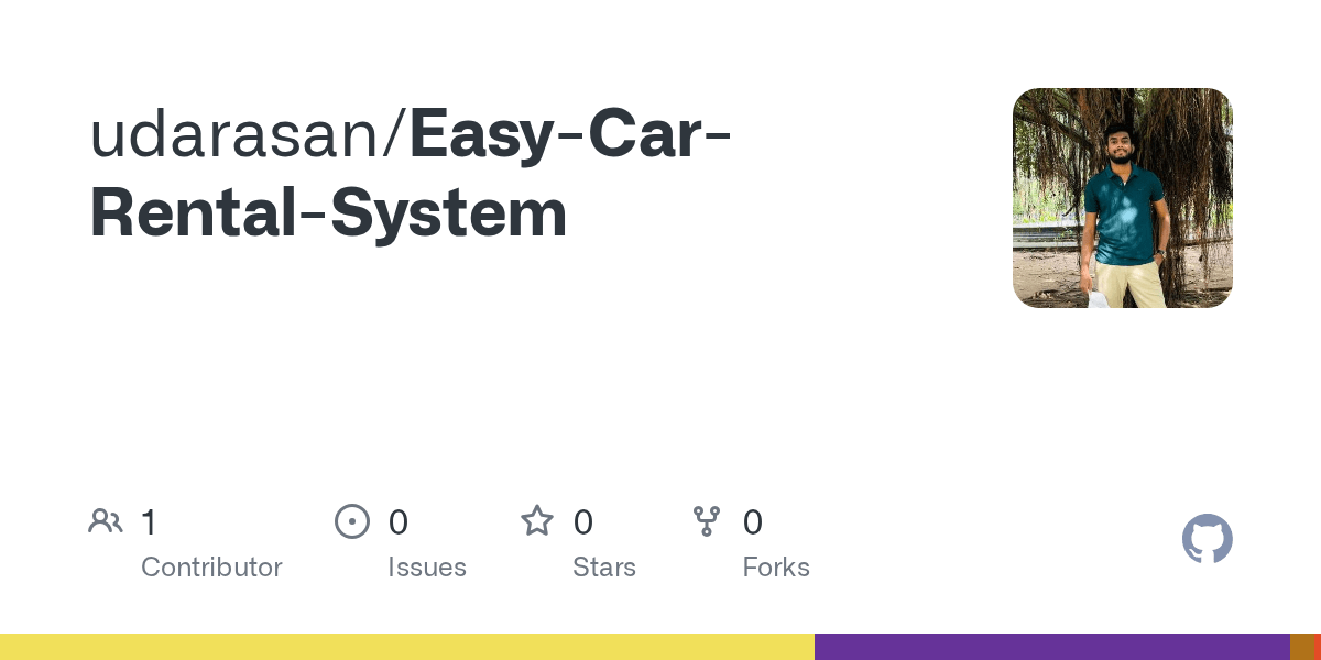 GitHub udarasan/EasyCarRentalSystem