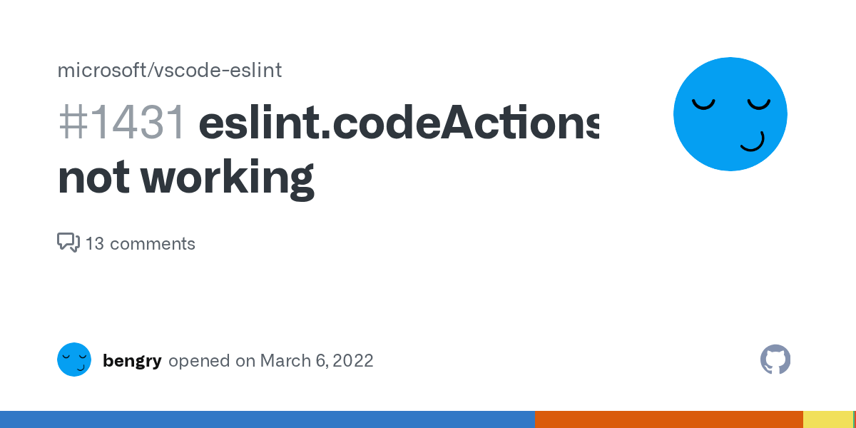 eslint.codeActionsOnSave.rules not working · Issue 1431 · microsoft