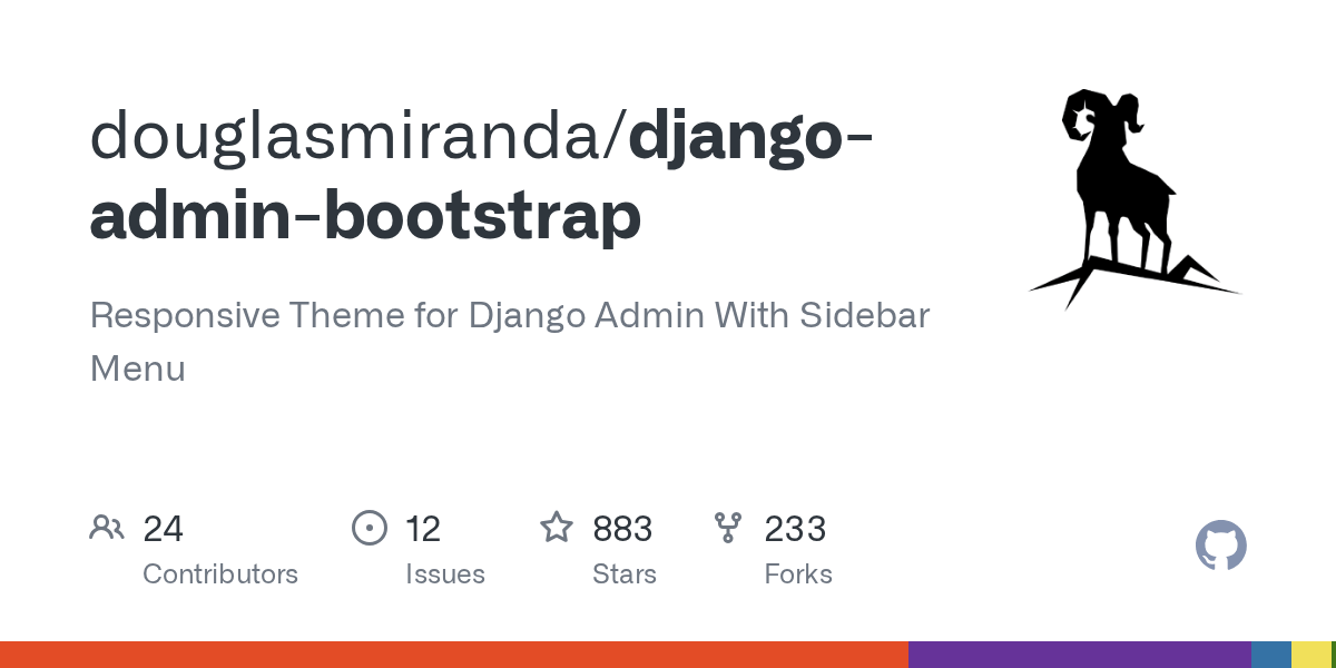 GitHub douglasmiranda/djangoadminbootstrap Responsive Theme for Django Admin With Sidebar Menu