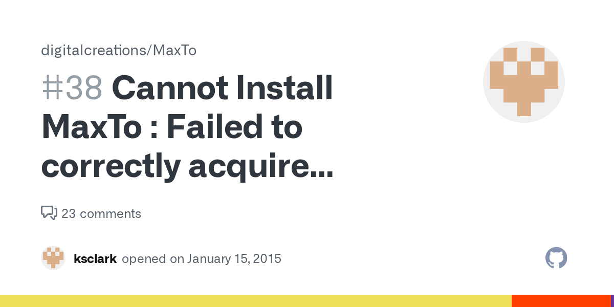 Cannot Install MaxTo Failed to correctly acquire vcredist_x86.exe