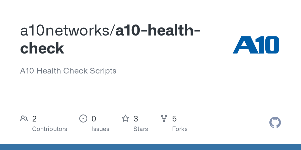 a10healthcheck/Acos.py at master · · GitHub