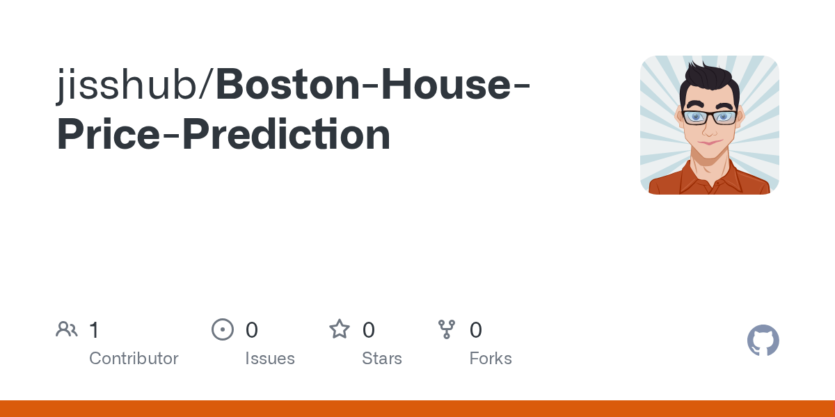 GitHub jisshub/BostonHousePricePrediction