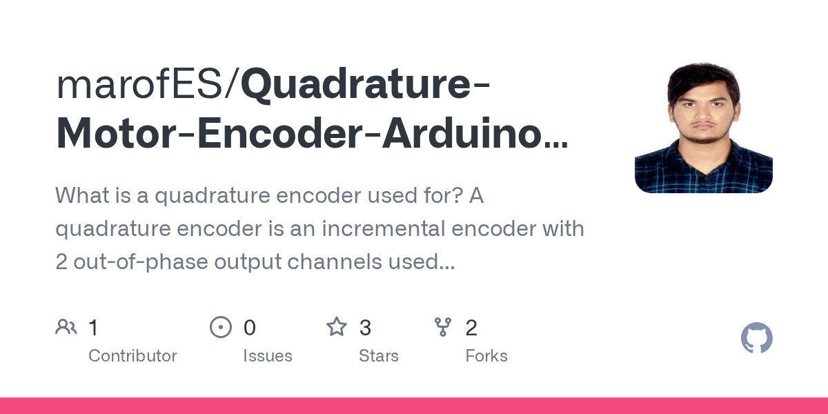 GitHub marofES/QuadratureMotorEncoderArduinoCodeUsinginterrupt