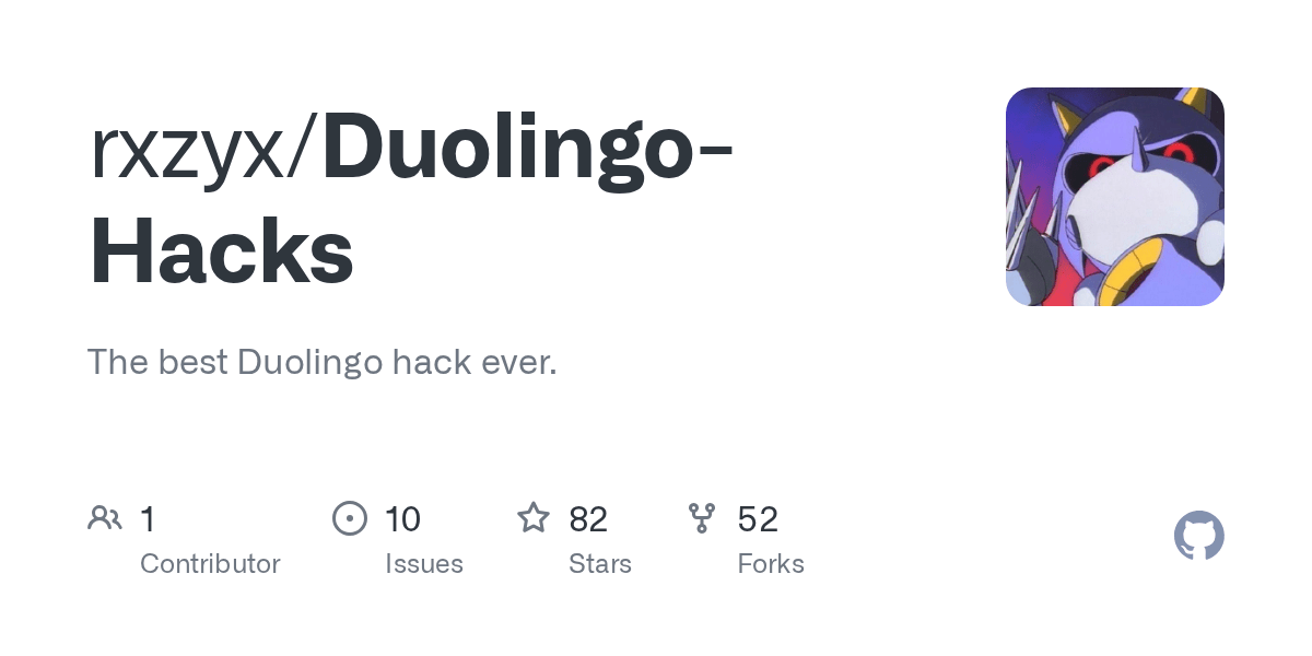 GitHub rxzyx/DuolingoHacks The best Duolingo hack ever.