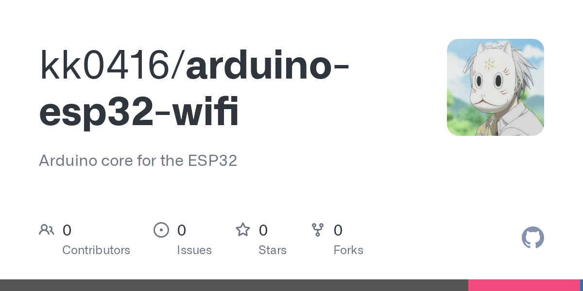 GitHub - kk0416/arduino-esp32-wifi: Arduino core for the ESP32