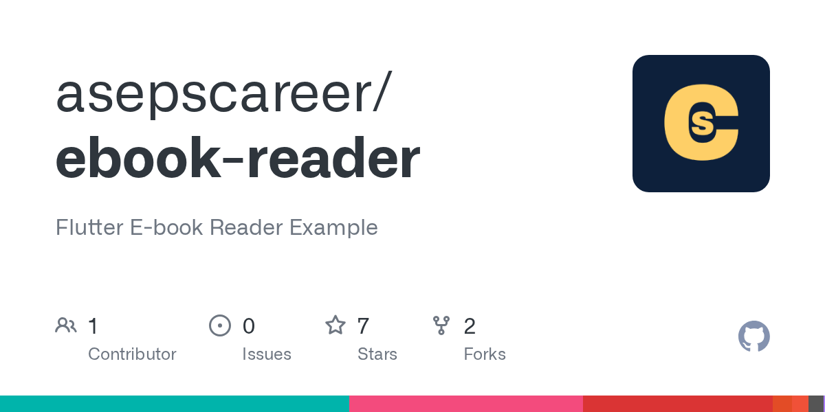 GitHub asepscareer/ebookreader Flutter Ebook Reader Example