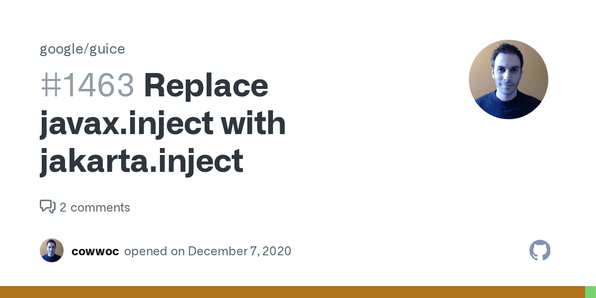 Replace javax.inject with jakarta.inject · Issue 1463 · google/guice