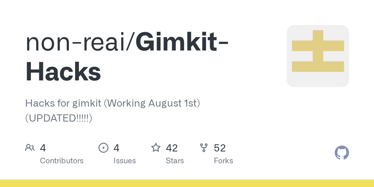 Issues · nonreai/GimkitHacks · GitHub