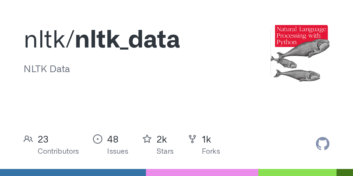GitHub nltk/nltk_data NLTK Data