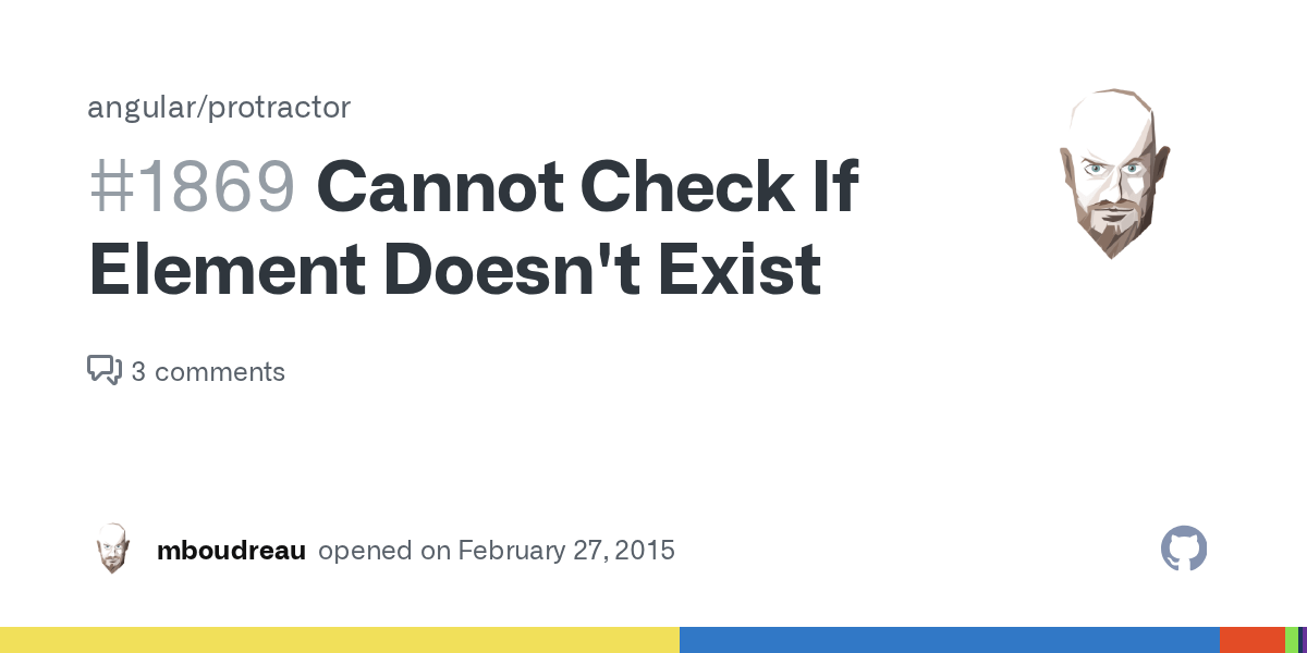 Cannot Check If Element Doesn't Exist · Issue 1869 · angular/protractor · GitHub