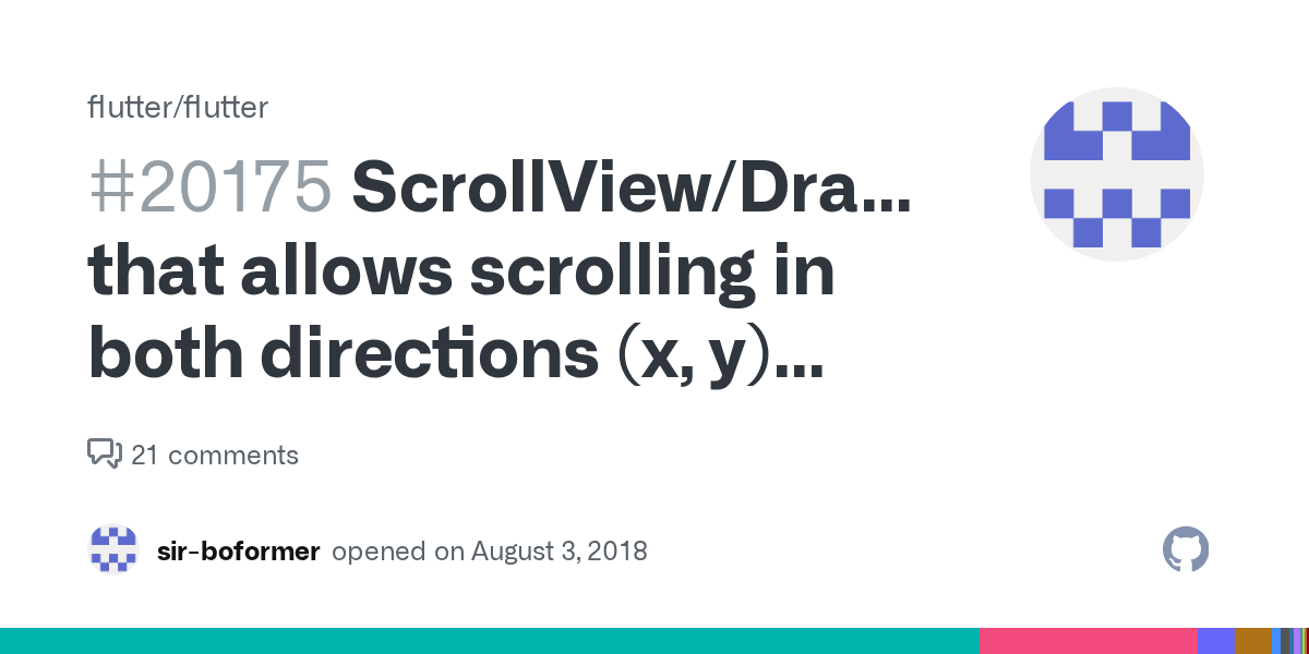 ScrollView/Draggable that allows scrolling in both directions (x, y