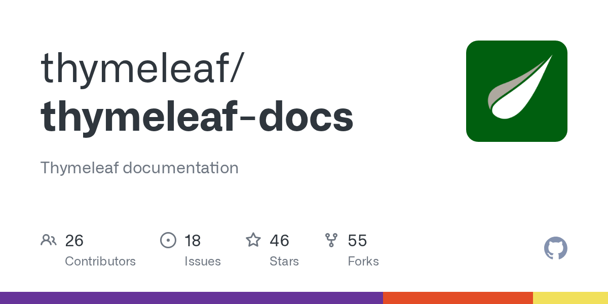 Issues · thymeleaf/thymeleafdocs · GitHub