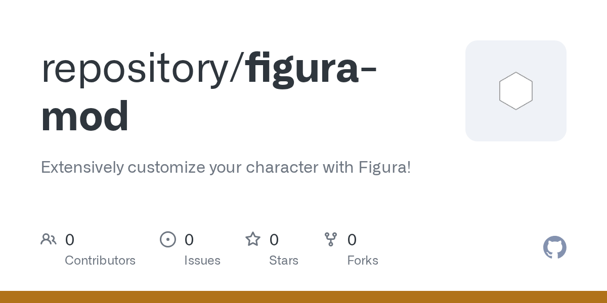 GitHub repository/figuramod Extensively customize your character with Figura!
