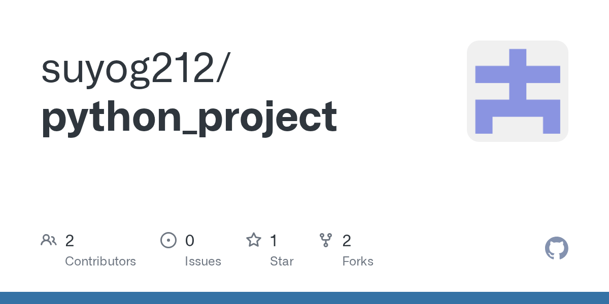 GitHub suyog212/python_project