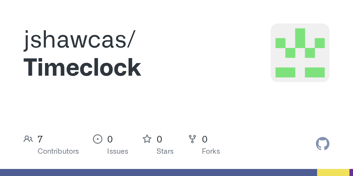 Timeclock/timeclock.php at master · jshawcas/Timeclock · GitHub