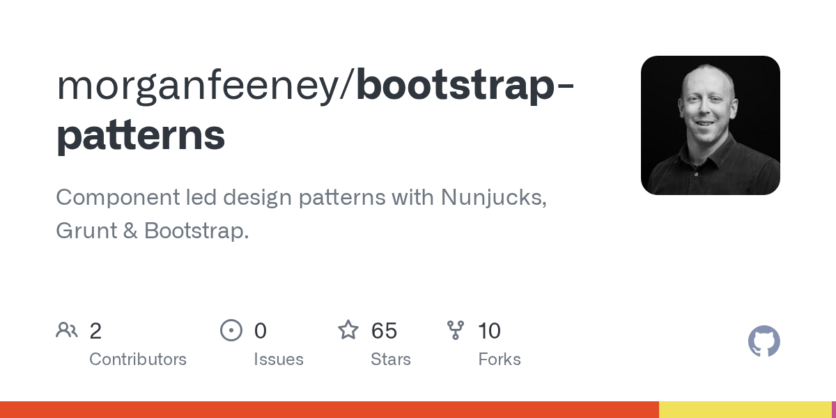 GitHub Component led design patterns