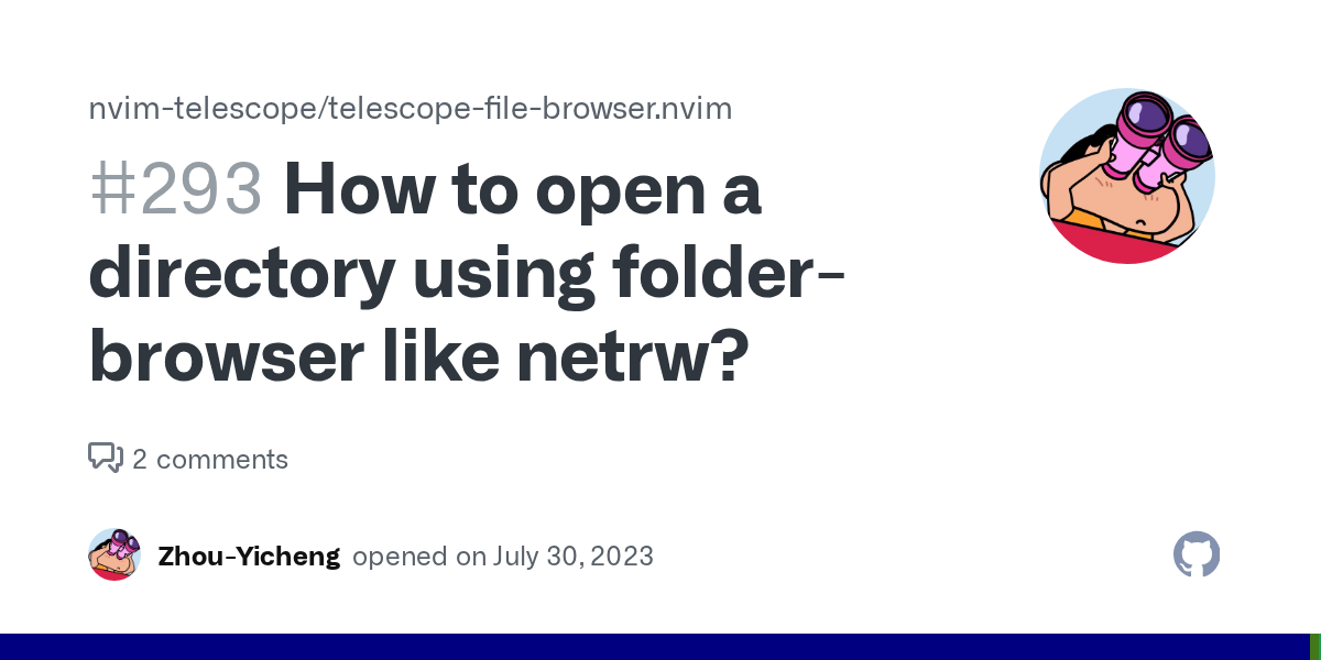 How to open a directory using folderbrowser like netrw? · Issue 293