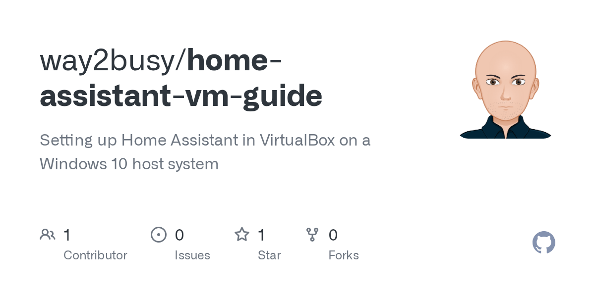 GitHub way2busy/homeassistantvmguide Setting up Home Assistant in
