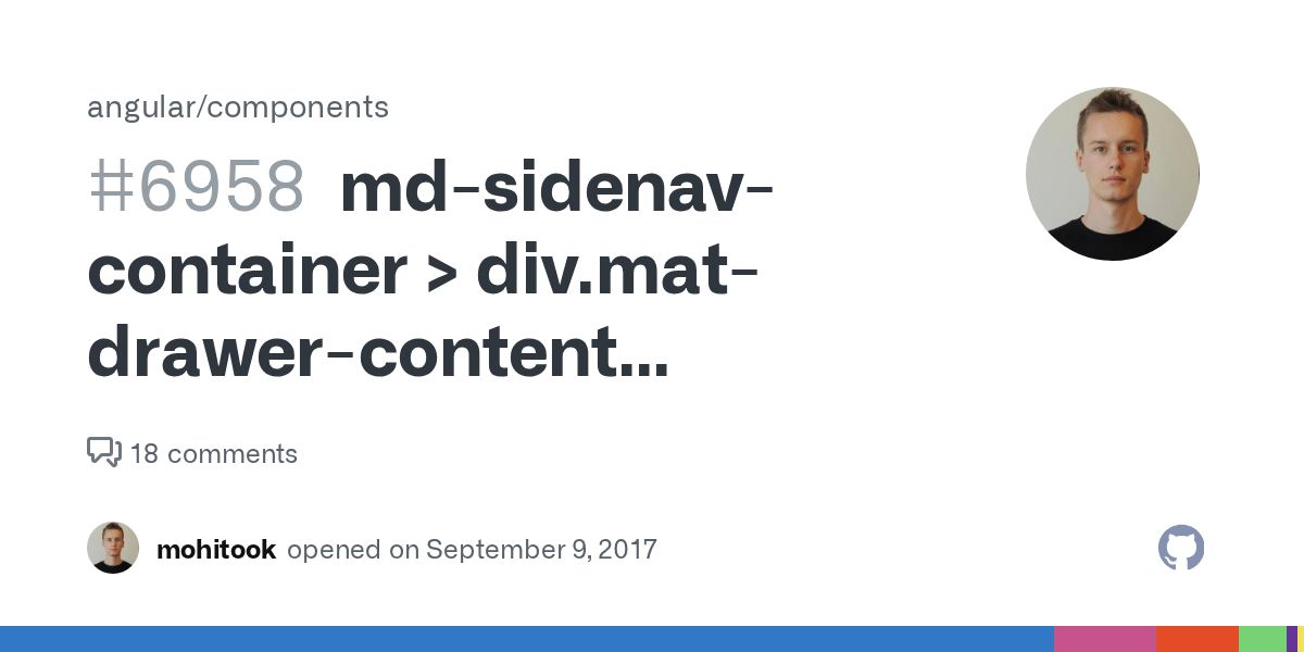 mdsidenavcontainer > div.matdrawercontent unwanted margin · Issue 6958 ·