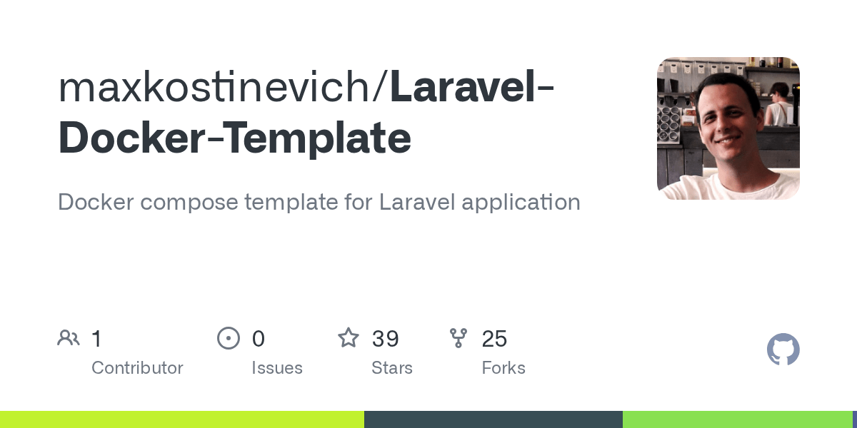 GitHub maxkostinevich/LaravelDockerTemplate Docker compose