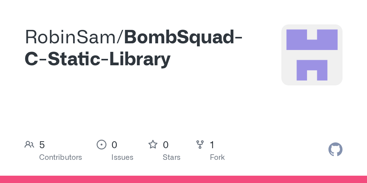 GitHub RobinSam/BombSquadCStaticLibrary