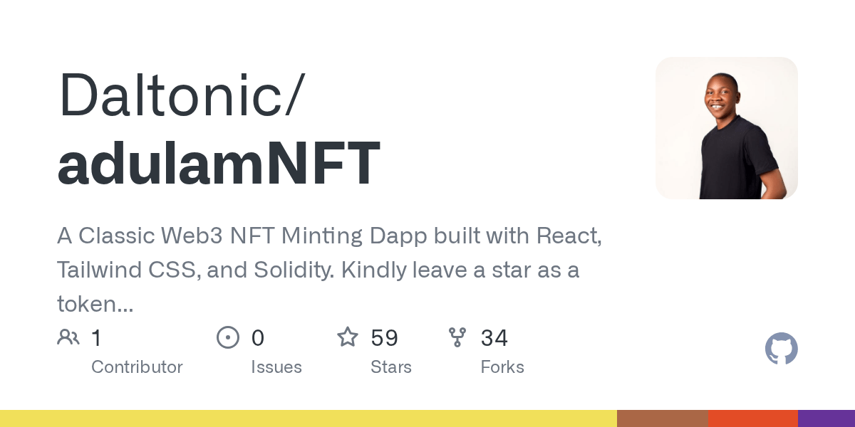 GitHub Daltonic/adulamNFT A Classic 3 NFT Minting Dapp built with