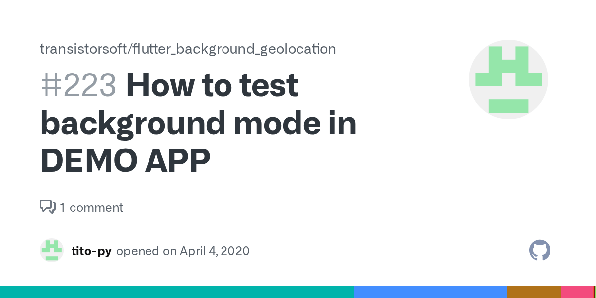 How to test background mode in DEMO APP · Issue 223 · transistorsoft