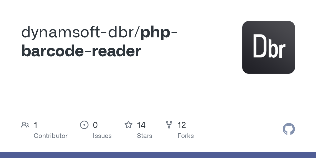 phpbarcodereader/dbr.php at master · dynamsoftdbr/phpbarcodereader