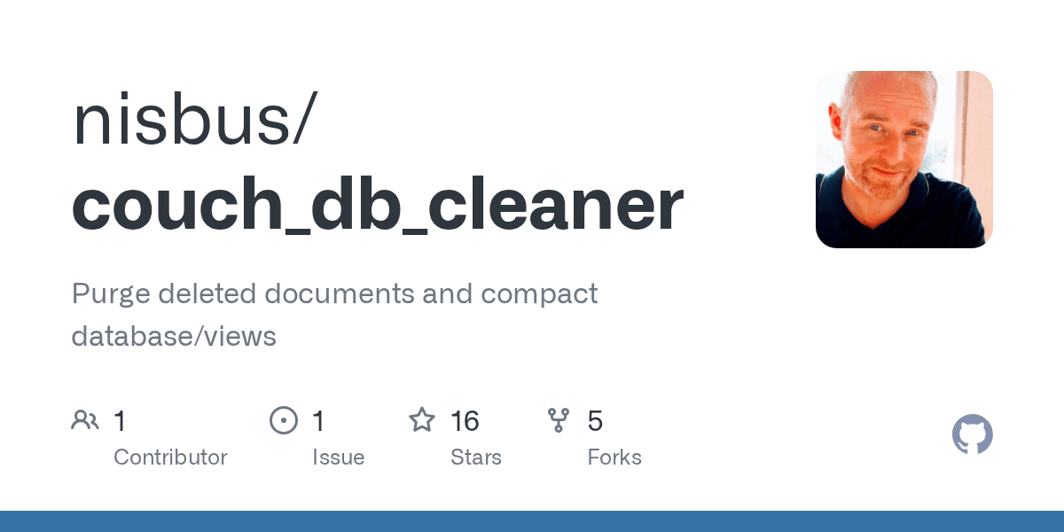 GitHub nisbus/couch_db_cleaner Purge deleted documents and compact