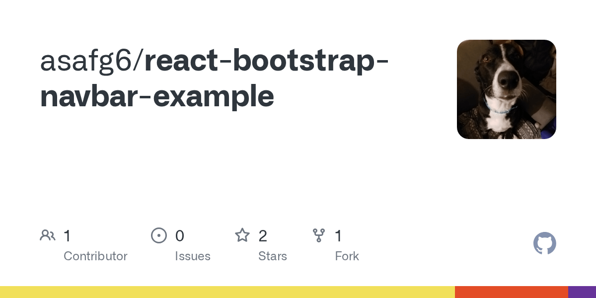 GitHub asafg6/reactbootstrapnavbarexample