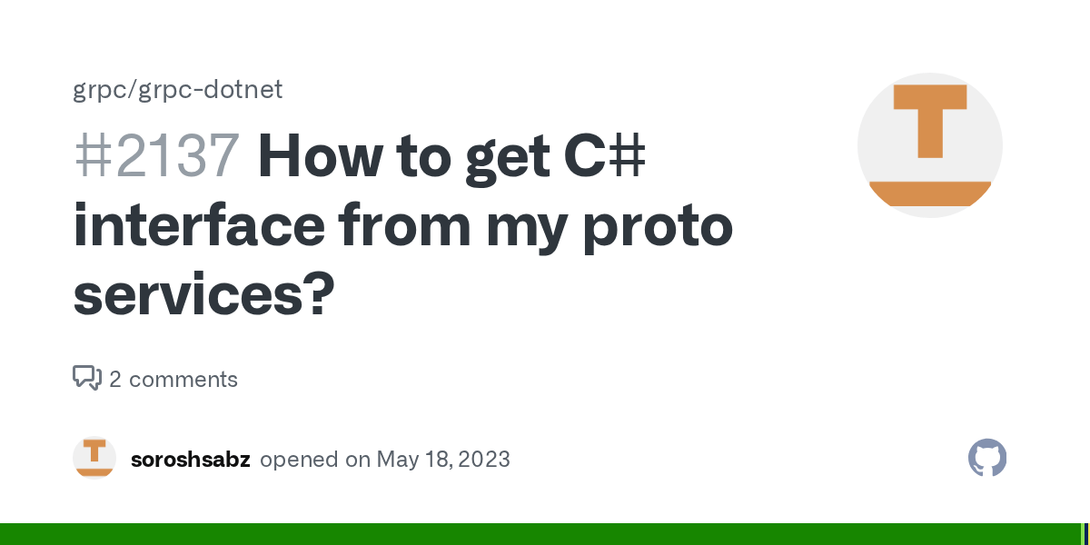 How to get C interface from my proto services? · Issue 2137 · grpc