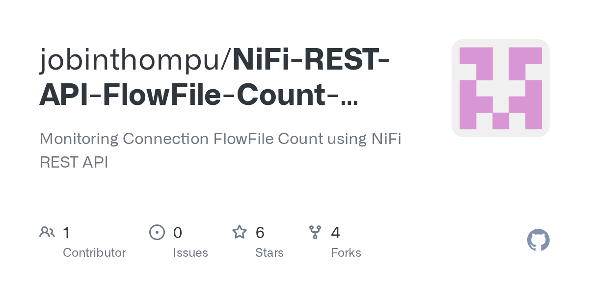 NiFiRESTAPIFlowFileCountMonitoring/Monitor_Connection_Queue_Count