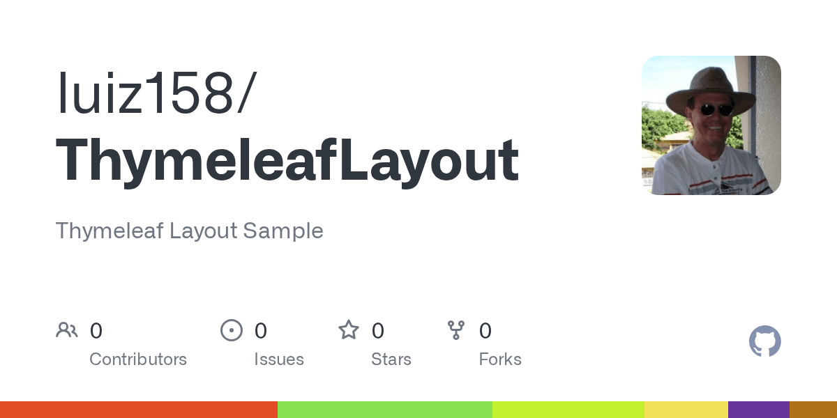 GitHub luiz158/ThymeleafLayout Thymeleaf Layout Sample