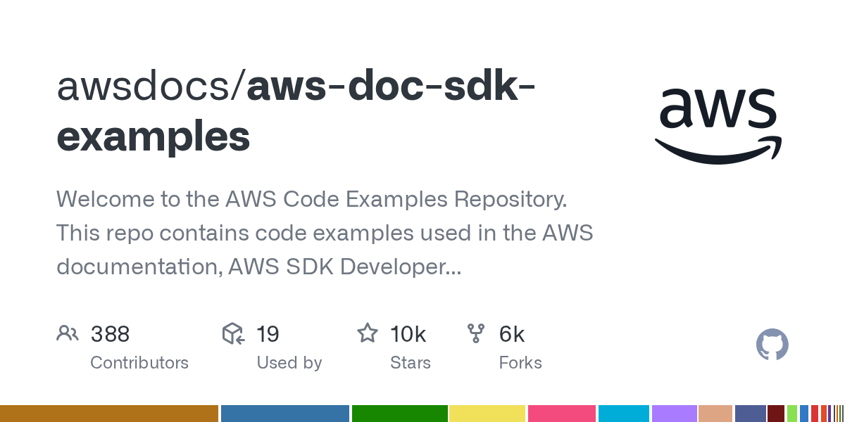 awsdocsdkexamples/conftest.py at main · awsdocs/awsdocsdkexamples