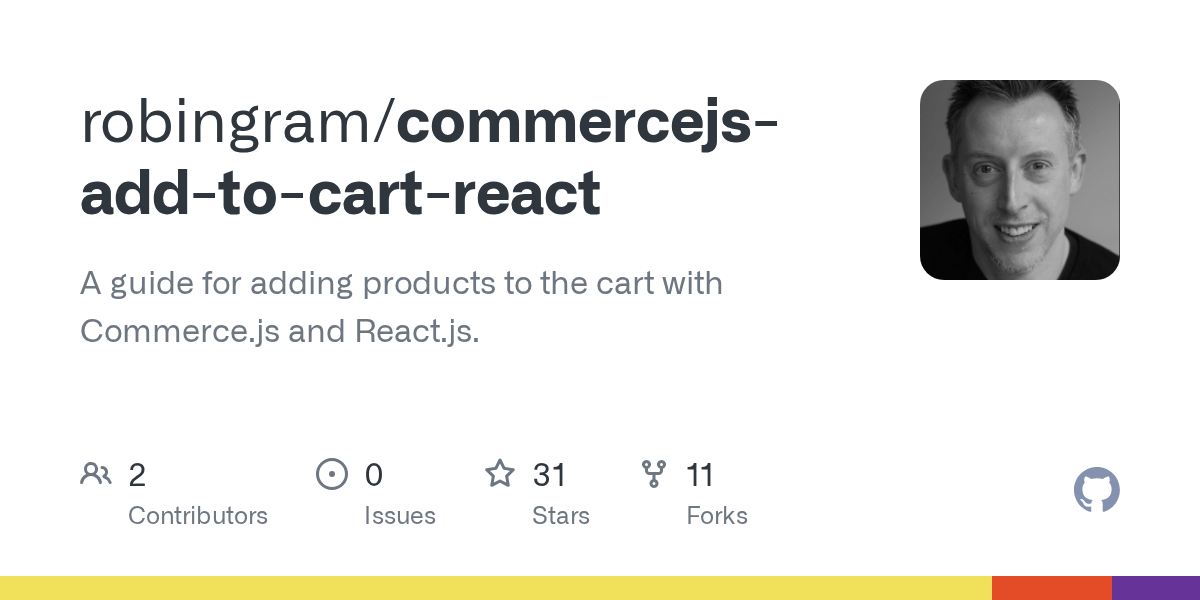 GitHub A guide for adding products to the cart with