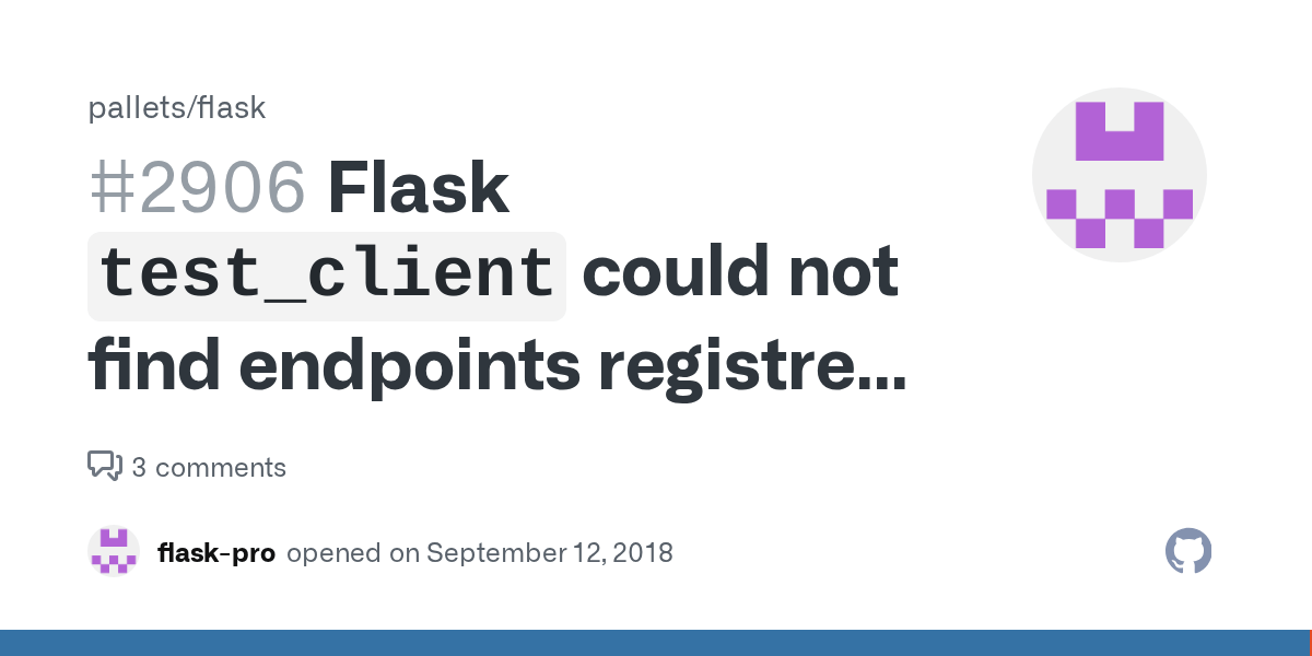 Flask `test_client` could not find endpoints registred from namesapces