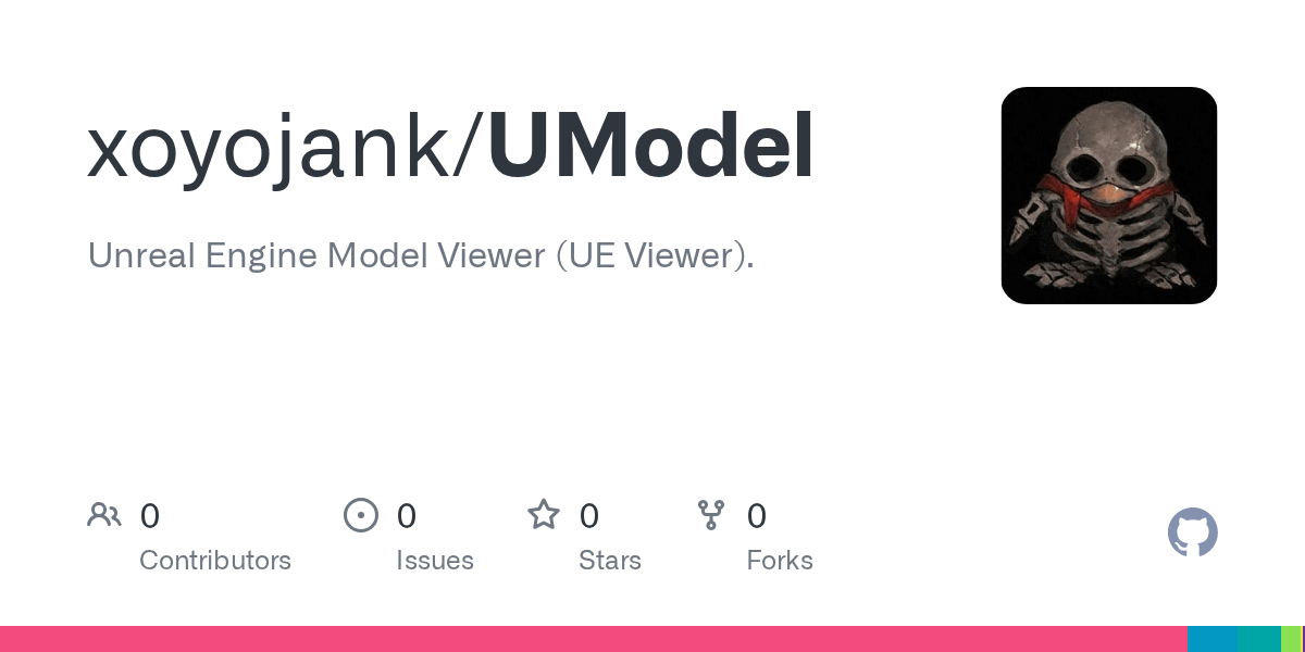 GitHub - xoyojank/UModel: Unreal Engine Model Viewer (UE Viewer).