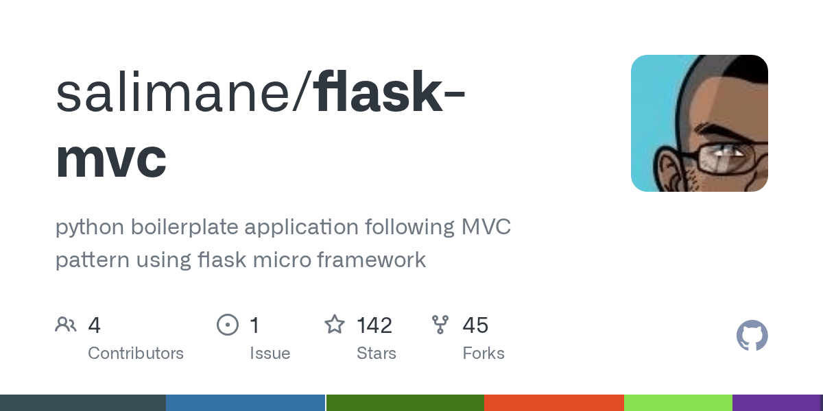GitHub salimane/flaskmvc python boilerplate application following
