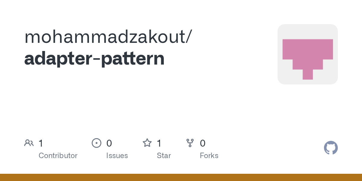 GitHub mohammadzakout/adapterpattern