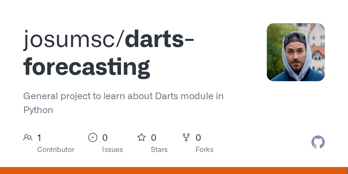 GitHub josumsc/dartsforecasting General project to learn about