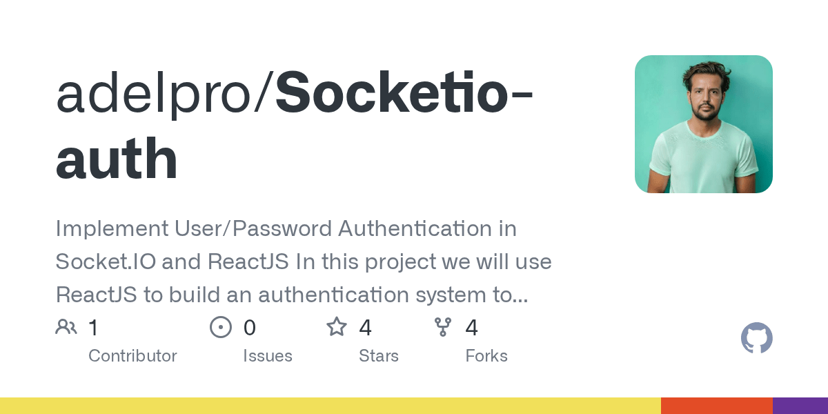 GitHub adelpro/Socketioauth Implement User/Password Authentication