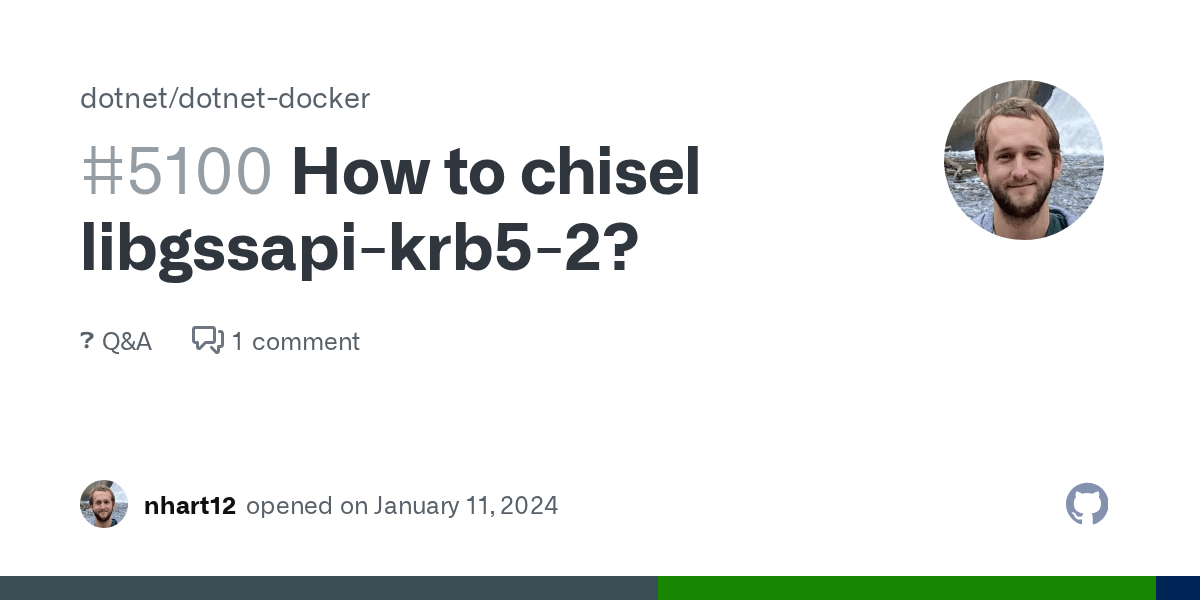 How to chisel libgssapikrb52? · · Discussion