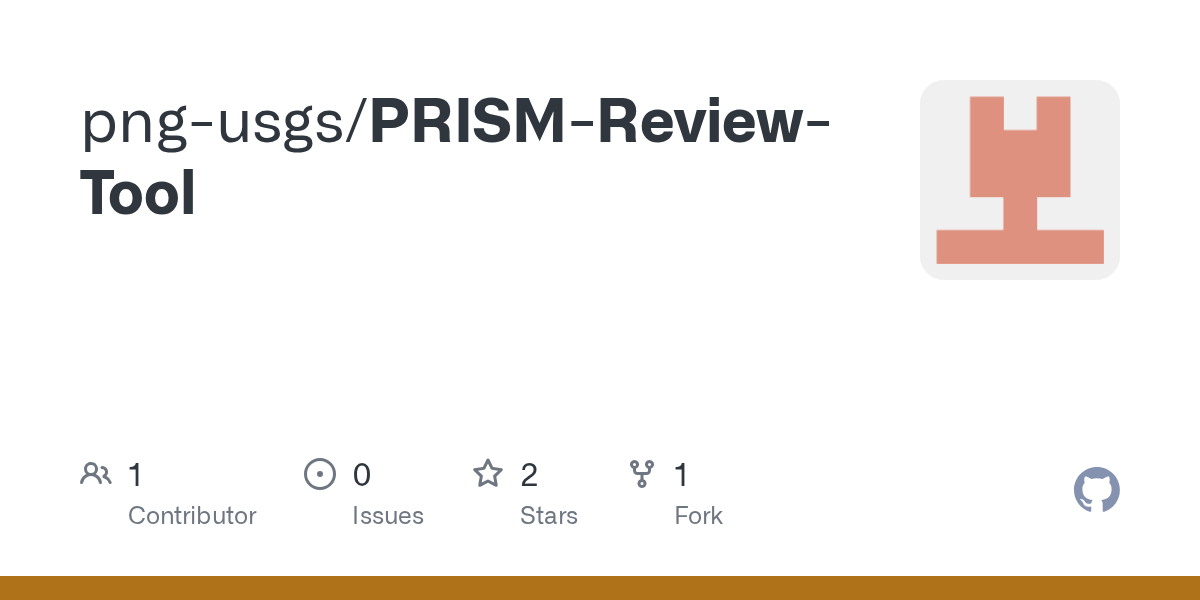GitHub pngusgs/PRISMReviewTool