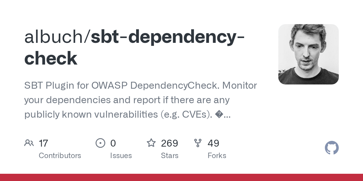 GitHub albuch/sbtdependencycheck SBT Plugin for OWASP